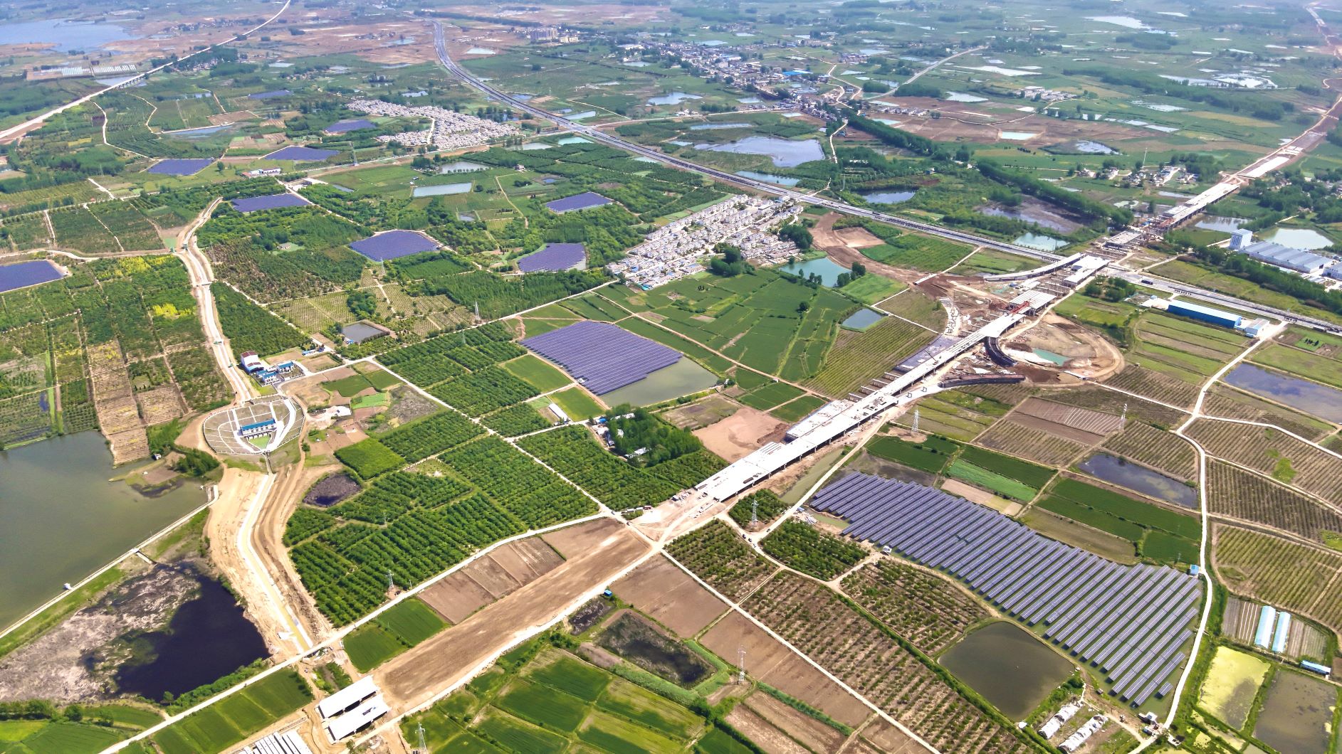 安徽肥东一期134兆瓦光伏发电项目